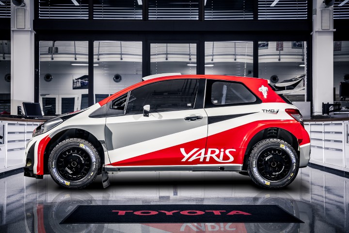 Toyota Yaris WRC Rally Car