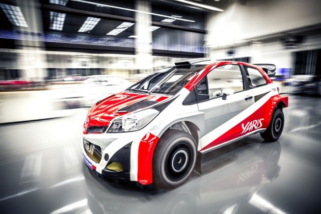 Toyota Yaris WRC Rally Car 