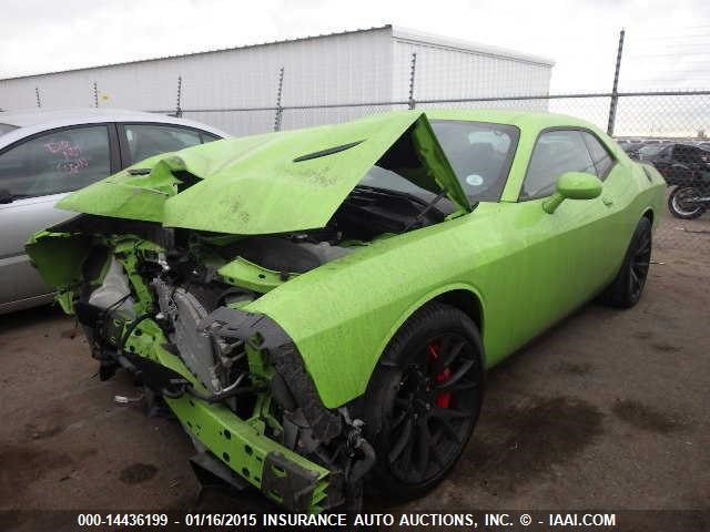 First Wrecked Challenger SRT Hellcat 