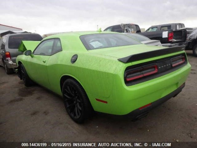 First Wrecked Challenger SRT Hellcat