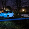 Glow in the dark Nissan LEAF