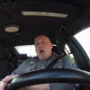 The so-called "Shake it Off Cop" indulges in the hit single by Taylor Swift