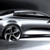 A teaser sketch of the 2016 Optima, in advance of the redesigned sedan's April 1st debut