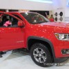 2015 Chevy Colorado Z71 Trail Boss Edition at Cleveland Auto Show front exterior red