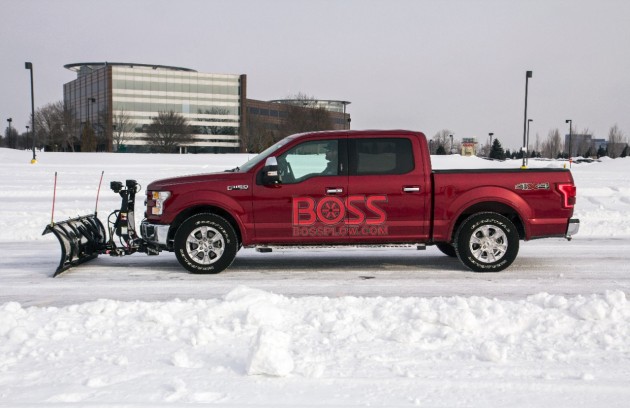 2015 Ford F-150 Snow Plow