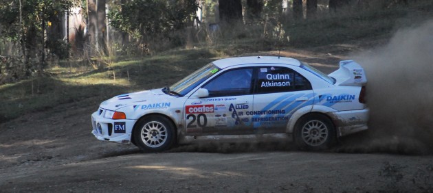 Mitsubishi Rally Car