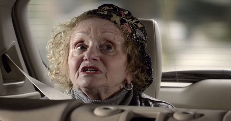 Actress Playing the Awkward Grandma in BMW’s X5 Commercial Sondra James