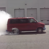 Chevy Astro burnout