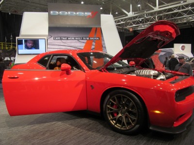 Cleveland Auto Show Dodge Challenger Hellcat