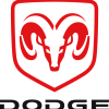 Dodge Ram head logo emblem red