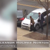 Eleanor Norton Holmes, 77, walks away from America's worst parking job