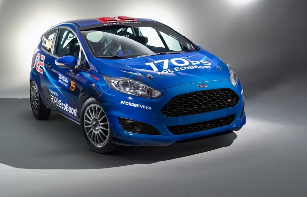 all-new Fiesta R2 Rally Car