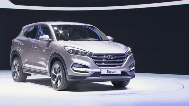 Hyundai Tucson debut at 2015 Geneva Motor Show