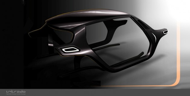 Hyundai's Intrado Carbon Frame Desgin