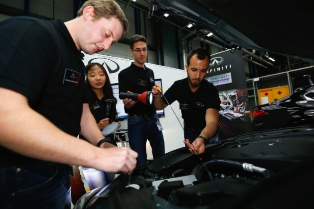 Infiniti offers top engineering students the motorsport career o