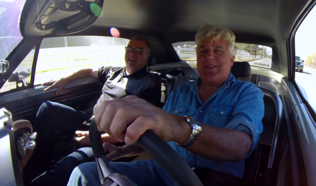 Jay Leno drives a 1,000 hp 1966 Chevrolet Chevell Recoil