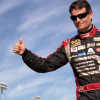 Retiring NASCAR driver Jeff Gordon gives the thumbs up in a new Chevrolet ad