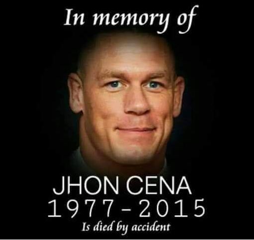 RIP JHON CENA
