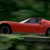 Lamborghini Miura from The Italian Job opening sequence orange