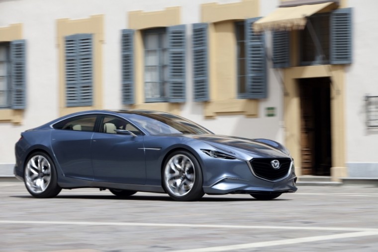 Mazda Shinari concept using KODO Soul of motion design external side