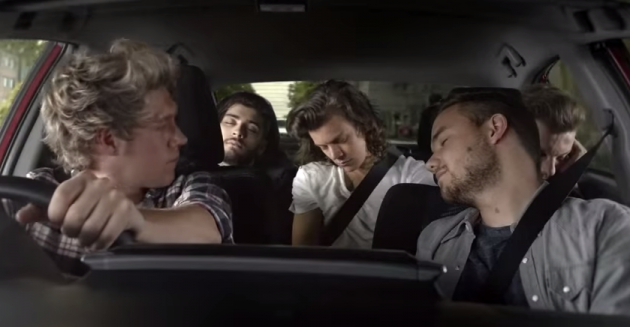 One Direction Toyota Commercial