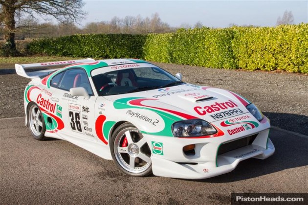 Toyota Castrol Supra Red Nose Day