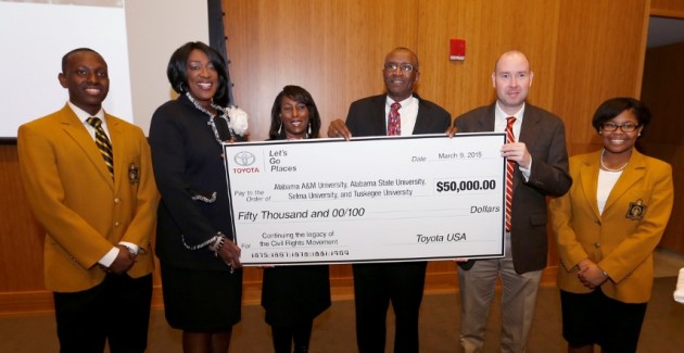 Toyota donates to black colleges