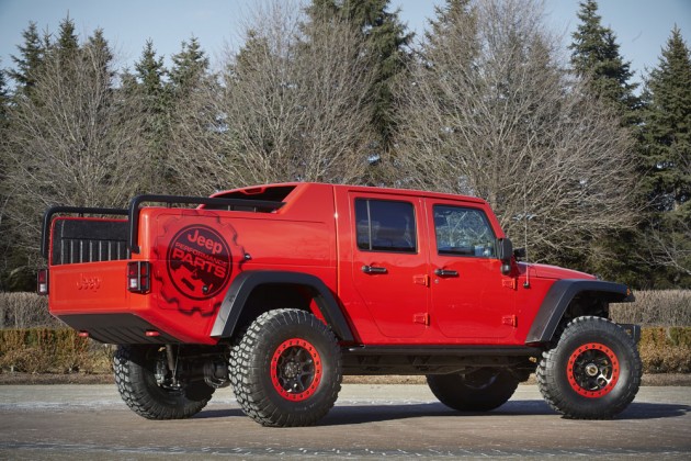 2015 Easter Jeep Safari Concepts | Jeep Wrangler Red Rock Responder