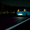 Glow in the dark Nissan LEAF