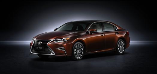 The 2016 Lexus ES debuted in Shanghai