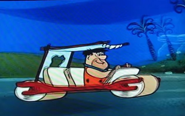 Cartoon Cars - Fred Flintstone's Car