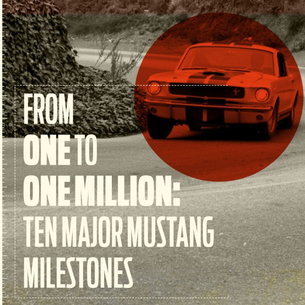 From One to One Million: Ten Major Mustang Milestones