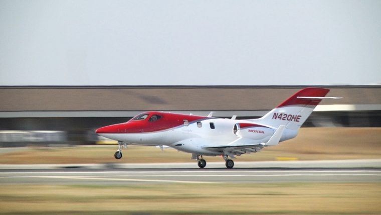 The HondaJet will visit Japan and Europe later this month