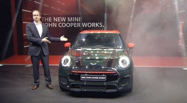 MINI John Cooper Works model debut at 2015 Auto Shanghai