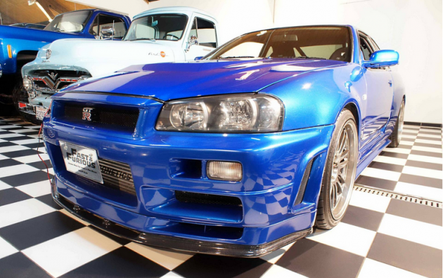 Paul Walker Nissan GT-R