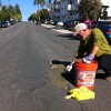 San Diego Pothole