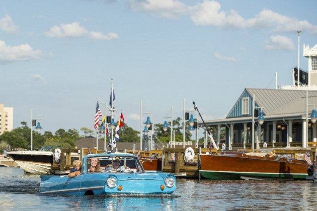 disney springs car boat