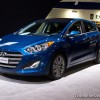 blue 2016 Hyundai Elantra GT at 2015 Chicago Auto Show