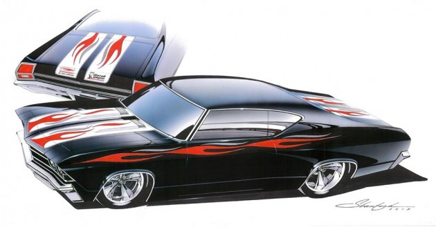 1969 Chevelle Designed by Tony Stewart