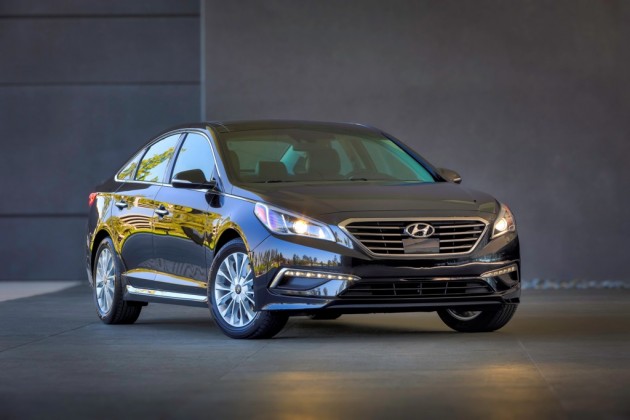 2015 Hyundai Sonata history sedan front