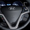 2015 Hyundai Veloster Overview steering wheel