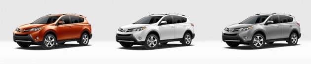 2015 Toyota RAV4 Colors