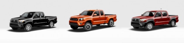 2015 Toyota Tacoma Colors