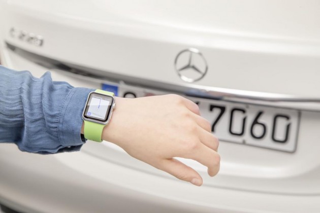 You can now integrate your Apple Watch with your Mercedes-Benz navigation system