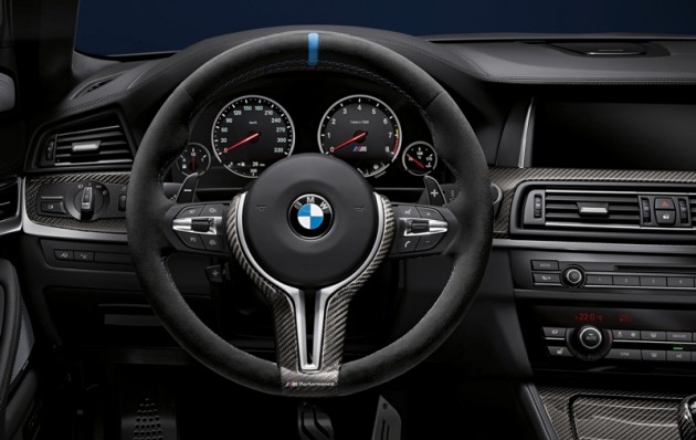 BMW steering wheel M performance part self-driving car technology