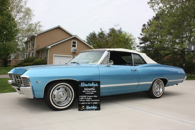 The 1967 Chevy Impala driven by Darrin and Samantha on the classic comedy Bewitched