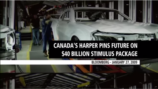 Canadian Prime Minister Stephen Harper campaign ad features outgoing Camaro