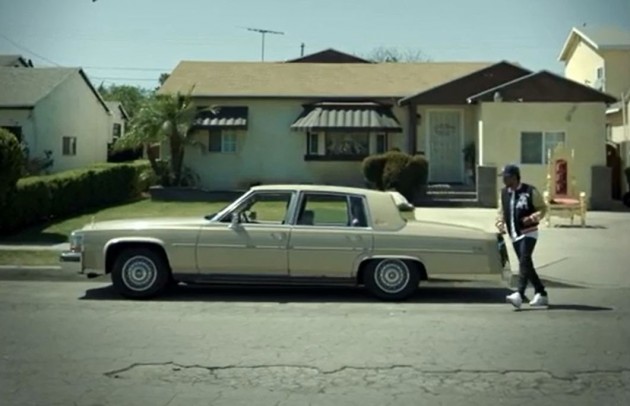 Lamar learned used his father's Cadillac to learn how to drive. 