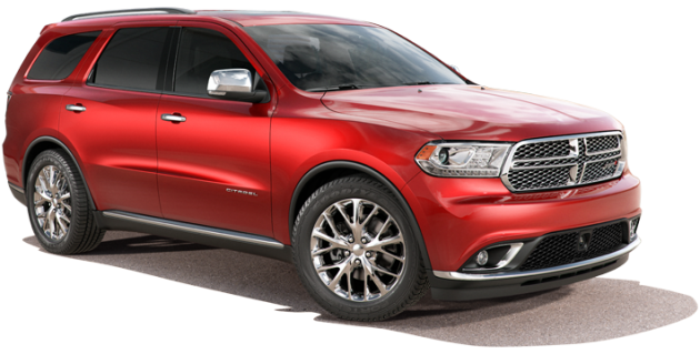 The 2015 Dodge Durango in Deep Cherry Red Crystal Pearl - best exterior colors offered by Dodge