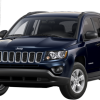 The 2015 Jeep Compass in True Blue Pearl - Best exterior colors offered by Jeep